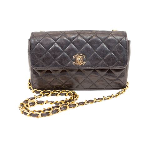 chanel black crossbody purse|chanel quilted cross body bag.